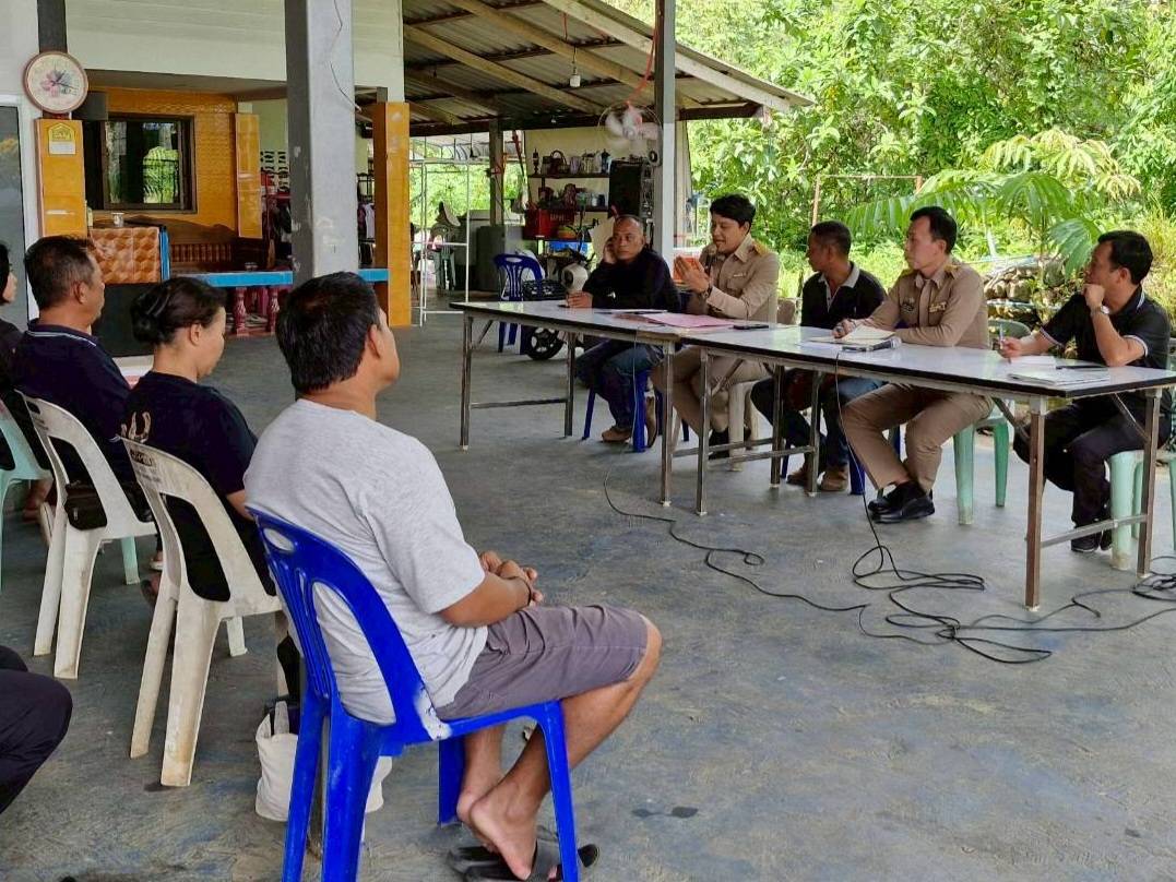 พอ.บันนังสตา พช.บันนังสตา ร่วม MOU โครงการหมู่บ้าน/ชุมชน สีขาว ปลอดยาเสพติด 